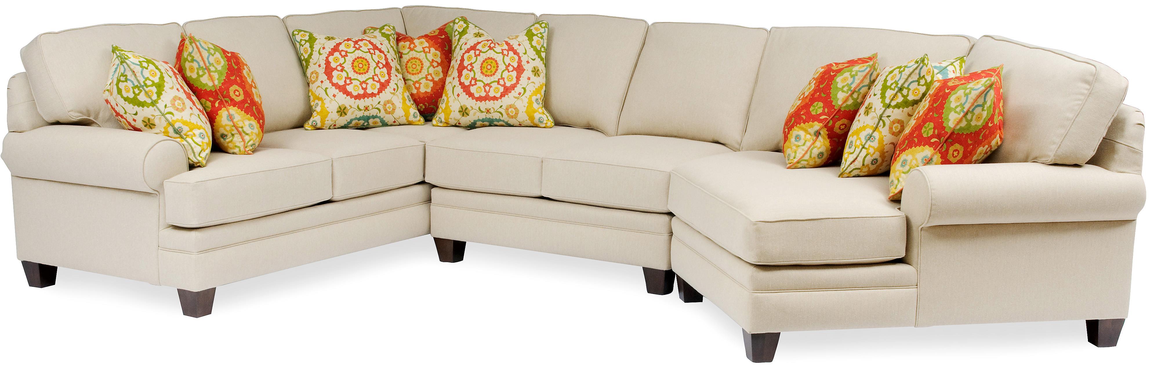 Smith Brothers Build Your Own (5000 Series) Large Sectional with Rolled